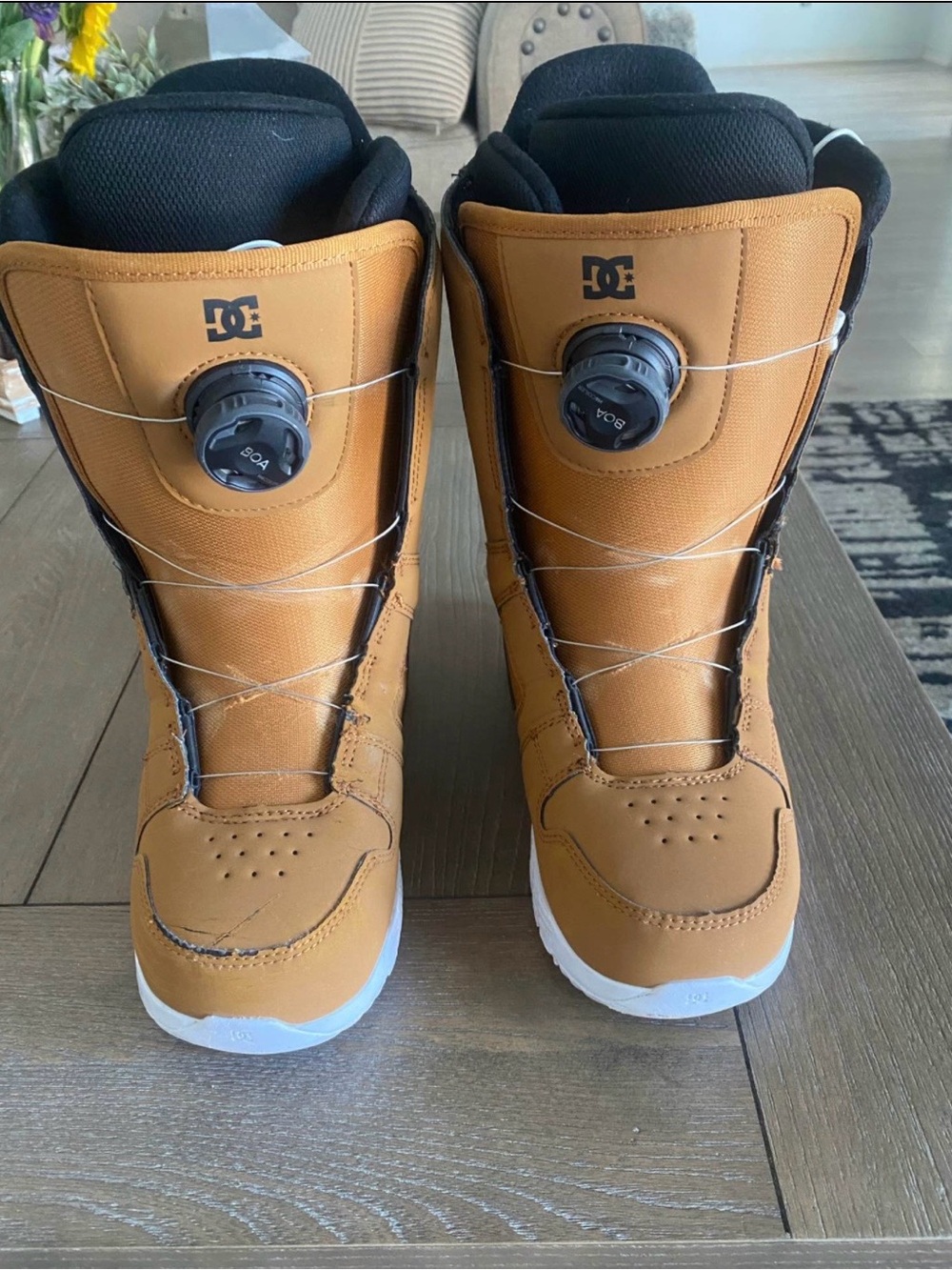 DC Women's Tan BOA Snowboard Boots